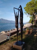 Danza - Esposizione mostra opere di Ettore Peroni lungo le strade di Torri del Benaco sul Lago di Garda