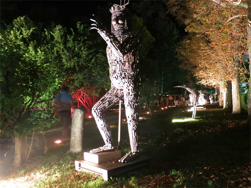 Ettore Peroni scultore a Torri del Benaco - VR